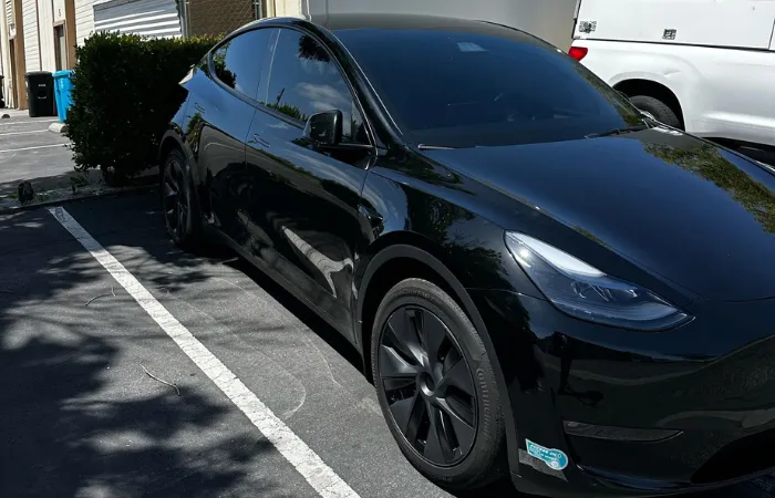 Car with Full Ceramic Tint
